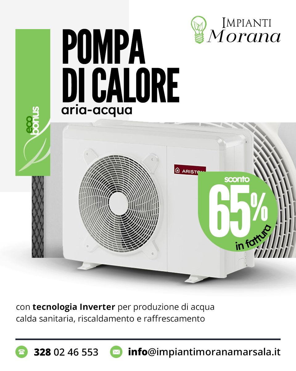 Pompa di calore aria-acqua