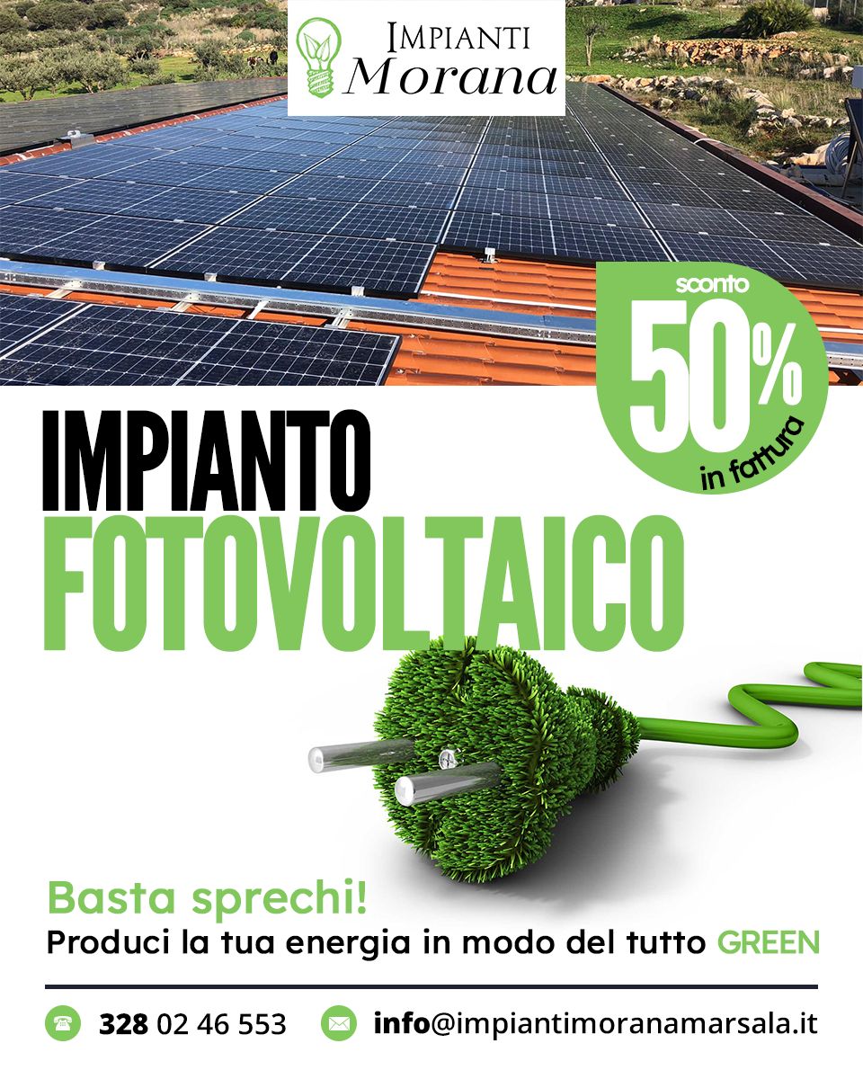 Impianto Fotovoltaico _ 50 IN FATTURA